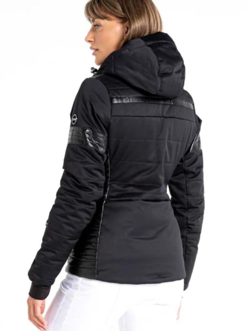 Dare2B Black Dynamical Ski Jacket Coat Sz 10/L - Picture 12 of 16